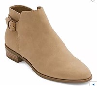 St Johns Bay Womens Reeves Sand Booties SZ 8.5 M
