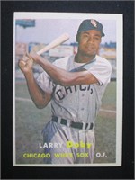 1957 TOPPS #85 LARRY DOBY WHITE SOX VINTAGE