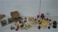 SMALL ASSORTED CANDLES,HOLDERS & MORE-SCENTED,ETC.