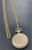 Elgin GF Pocket Watch with Rope Chain