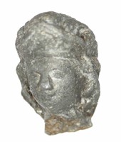 Stunning Ancient Roman Silver Head - 31 grams