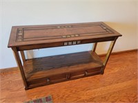 2 Drawer Storage Table Tile Design