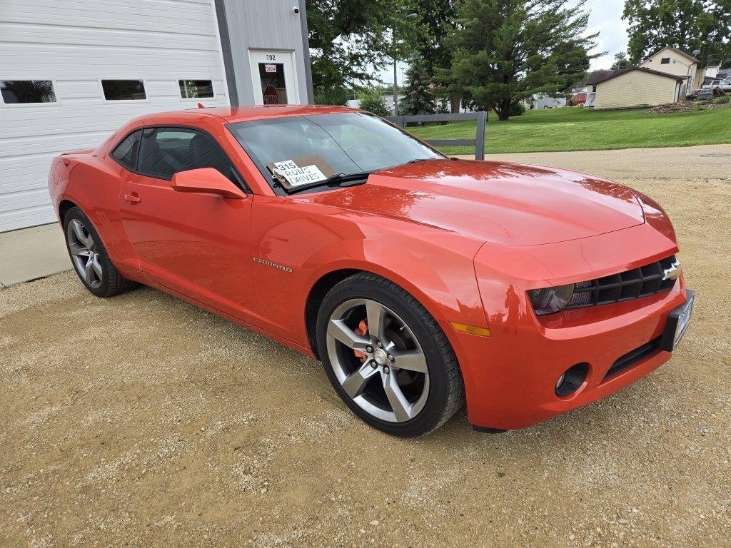 2012 CHEVY CAMARO RS (ORANGE) 3.6L AUTO