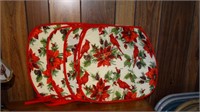 Cardinal seat cushions & winter placemats