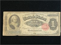 1891 $1 Silver Cert Martha Washington FR-223