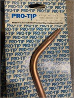 Welders brass tip