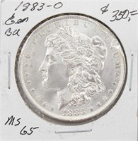 1883-O Morgan Silver Dollar Coin BU