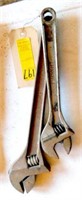 12" Ridgid Cresent Wrench/15" Crescent Wrench