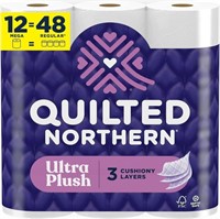 Quilted Northern Ultra Plush Toilet Paper, 12 Roll