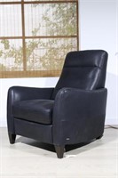 BLACK LEATHER RECLINER