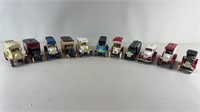 11pc ERTL Die-Cast Truck Coin Banks