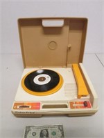 Vintage Fisher-Price Record Player - Powers ON