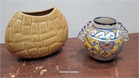 2pcs pottery