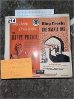 Vtg 1949 Bing Crosby Decca Records Record