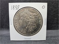 1898 O Morgan Silver Dollar Coin