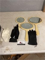 Mirrors and gloves