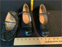 Vintage Bloch Leather Tap 8.5 Shoes+Ballet