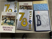 Belmond  H S Year Books 1978, 1980, 1986