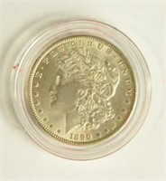 1890 Morgan Silver dollar