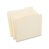 $24  Staples 3-Tab Manila Folders  Letter  250/Box