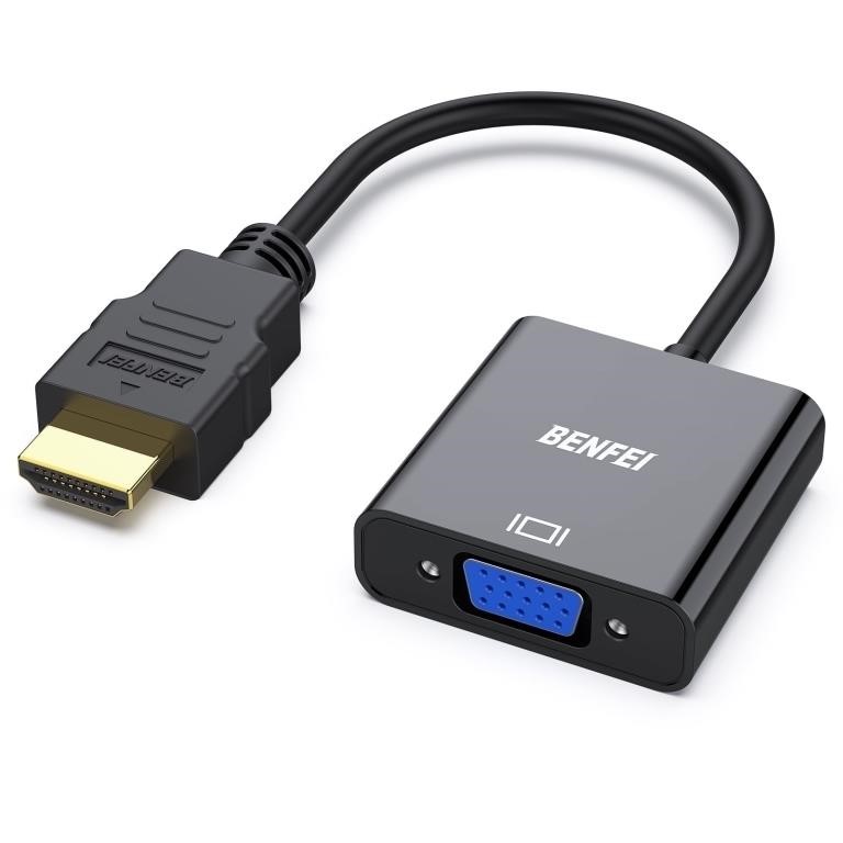 P925  BENFEI HDMI to VGA Adapter Male to Female -