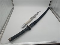 Samurai REPRO sword & Knife