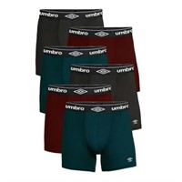 One Size  Sz S  3 pcs  Umbro Mens Boxer Briefs  Bl