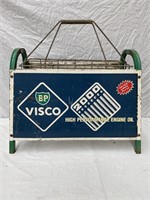Original BP Visco 2000  oil bottle rack