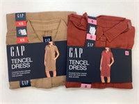 2 New Gap Size S & XS Tencel Dresses