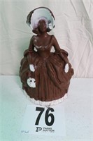 Vintage Cast Iron 'Lady' Door Stop(R1)