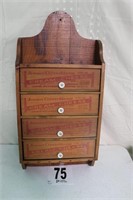 Wooden Cabinet with Porcelain Knobs(R1)
