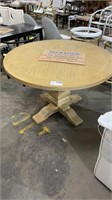(L) AVILA 48in ROUND DINING TABLE, WASHED NATURAL