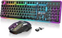 2.4G Wireless Gaming Keyboard and Mouse Combo