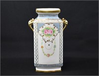 11" Noritake Gold Moriage Rose Porcelain Vase
