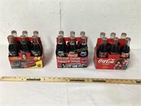 3 COCA-COLA 8OZ SIX PACKS