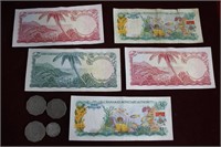 Vintage Caribbean Currency