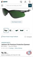204 pcs of Jackson SG Premium Protective Eyewear