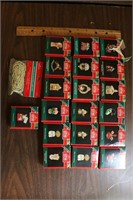 Lot of Hallmark Keepsake Christmas Ornaments