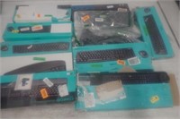 "As Is" Lot Of Various Wireless Keyboards Missing