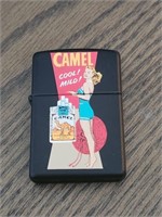 Camel Girl Zippo Lighter