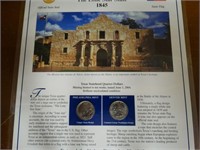 Statehood P&D Quarter & Stamp Collection Texas