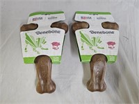 2 New Benebone Giant Wishbones