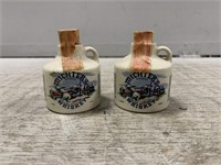 (2) Miniature Michter's Whiskey Jugs