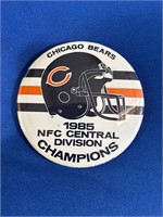 Chicago Bears 85 Division champs button
