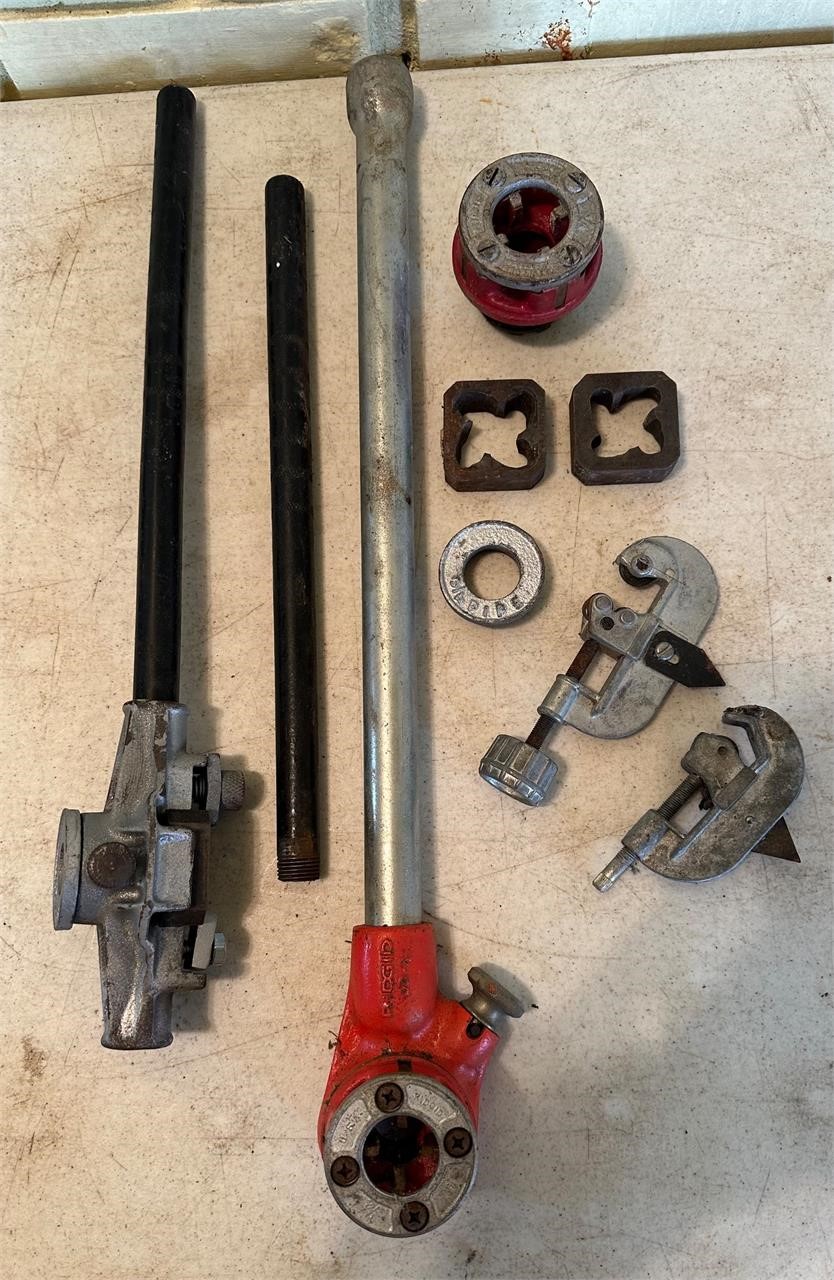 Rigid and More Pipe Threader Lot
