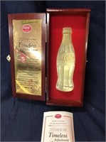 COMMEMORATIVE BOTTLE, "TIMELESS REFRESHMENT,