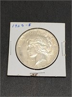 1923 S Peace Dollar