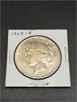 1923 S Peace Dollar