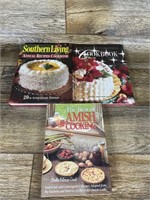 3 Cook Books (Incl Southern Living & Amish)