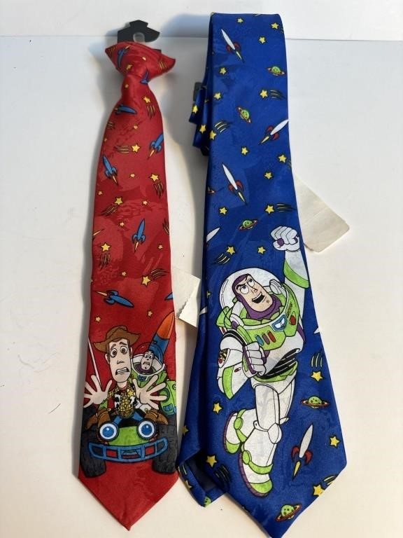 Vintage New old stock Toy Story kids tie adult tie